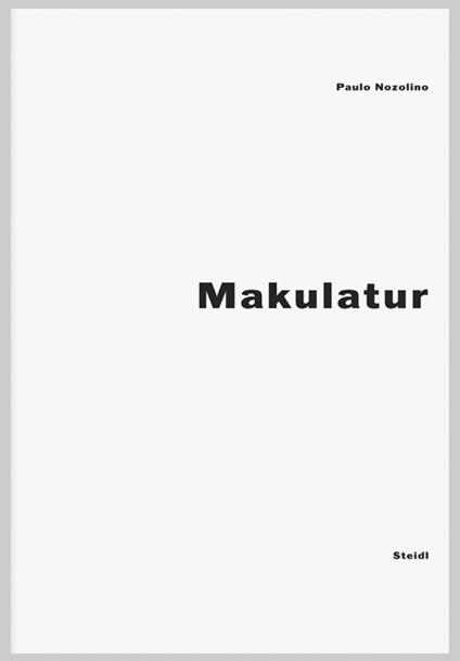 Makulatur - copertina