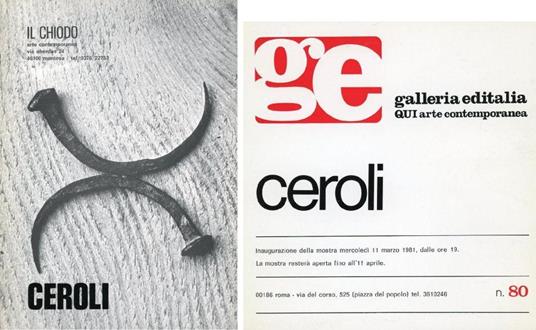 32 Ceroli - Mario Ceroli - copertina