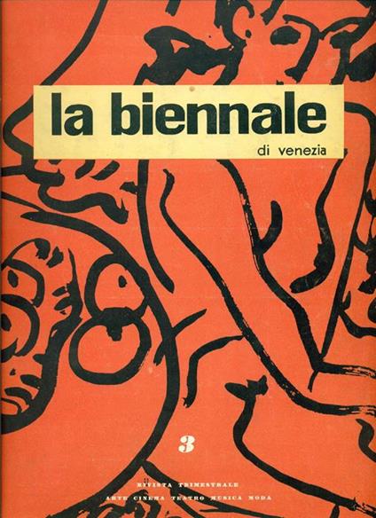 La Biennale di Venezia. Numero 3 - Gennaio 1951 - copertina