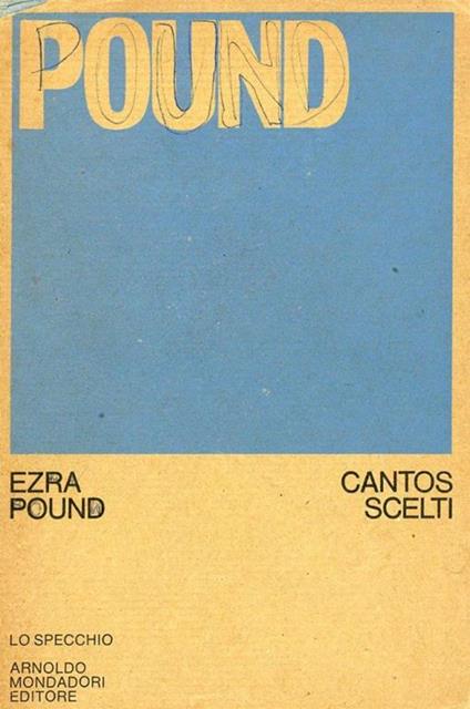 Cantos scelti - Ezra Pound - copertina