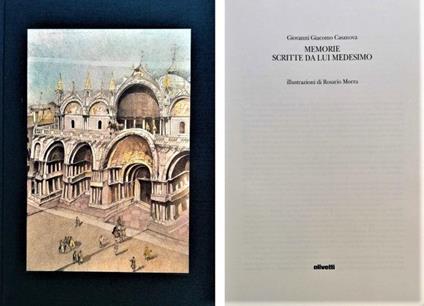 Memorie scritte da lui medesimo - Giacomo Casanova - copertina