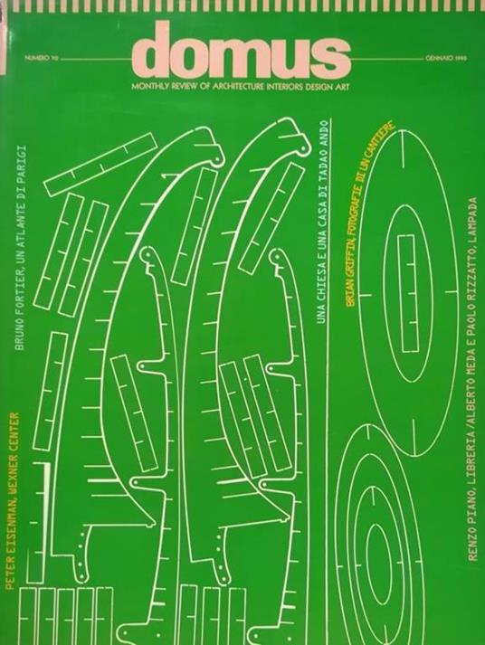 Domus. N. 712, Gennaio 1990 - copertina