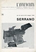Serrano. Galleria d'arte L'Annunciata 1963
