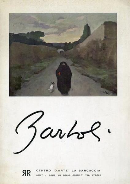 Bartoli. Centro d'arte La Barcaccia 1971 - copertina