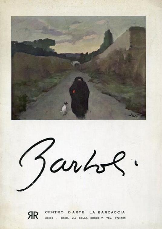 Bartoli. Centro d'arte La Barcaccia 1971 - copertina