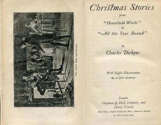 Christmas Stories from "Household Words" and "All the Year Round" - Charles Dickens - copertina