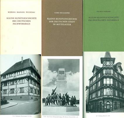 Kleine kunstgeschichte des deutschen fachwerkbaus - copertina