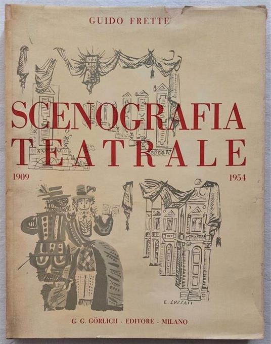 Scenografia teatrale 1909 1954 - copertina