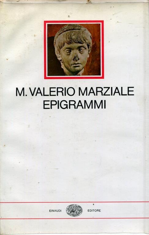 Epigrammi - Marco Valerio Marziale - copertina