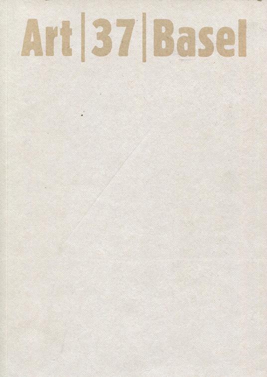 Art 37 Basel - copertina