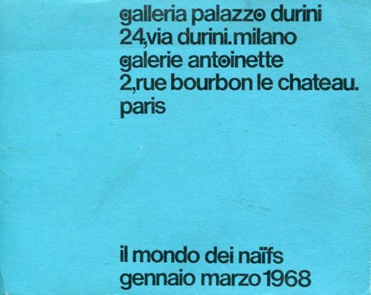 Il mondo dei naifs - Autori Vari - copertina