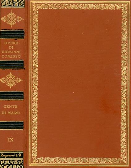 Gente di mare - Giovanni Comisso - copertina