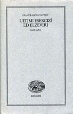 Ultimi esercizi ed elzeviri (1968-1987)