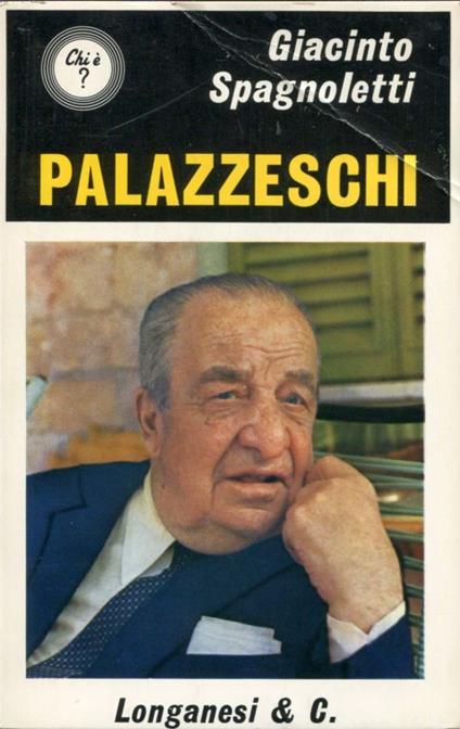 Palazzeschi - Giacinto Spagnoletti - copertina