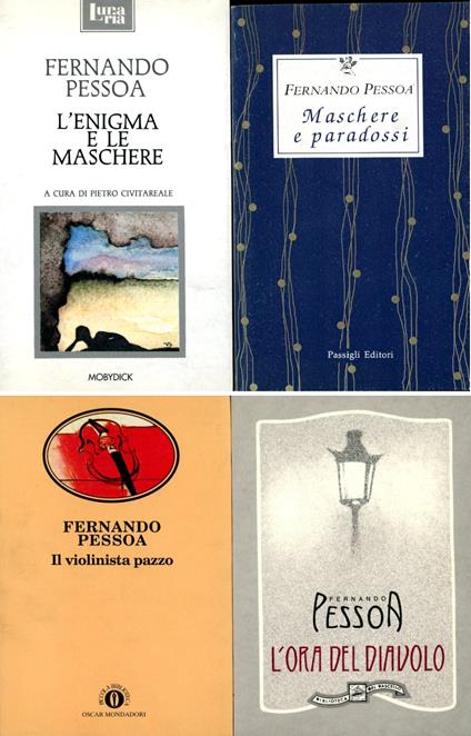 L' enigma e le maschere - Fernando Pessoa - copertina