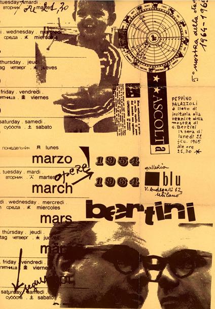 Bertini - Gianni Bertini - copertina