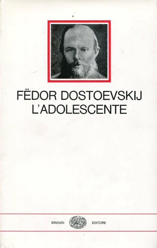 L' adolescente - Fëdor Dostoevskij - copertina
