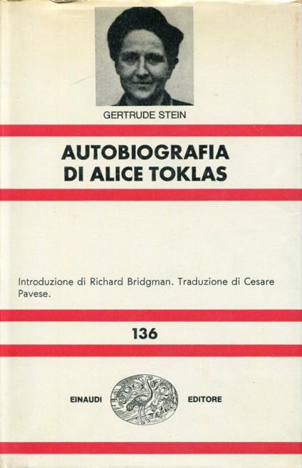 Autobiografia di Alice Toklas - Gertrude Stein - copertina