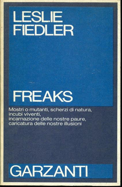 Freaks - Leslie Fiedler - copertina