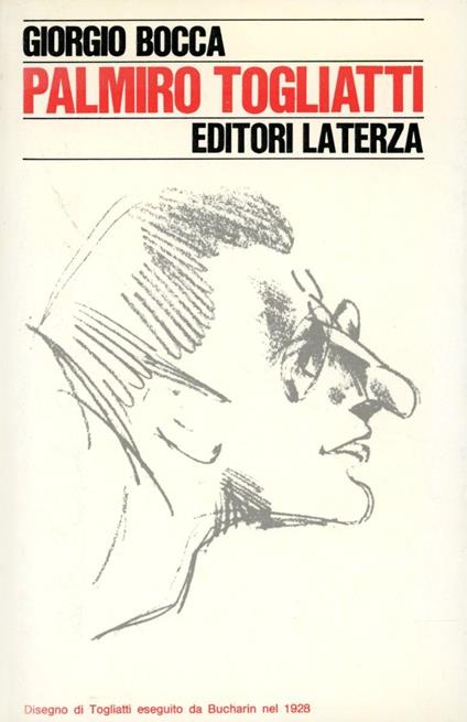 Palmiro Togliatti - Giorgio Bocca - copertina
