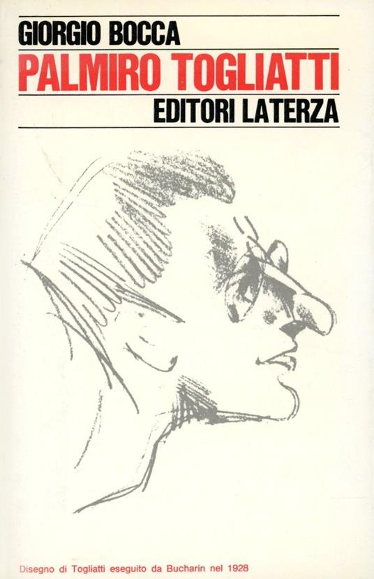 Palmiro Togliatti - Giorgio Bocca - copertina