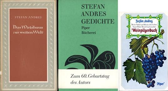 Wirtshaus zur weiten Welt - Stefan Andres - copertina