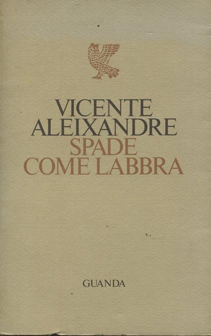 Spade come labbra - copertina