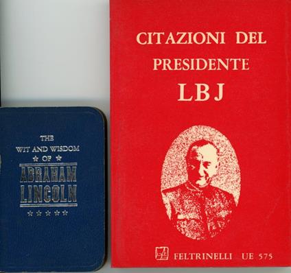 The wit and wisdom of Abraham Lincoln - copertina