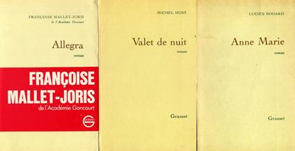 Allegra - Françoise Mallet-Joris - copertina