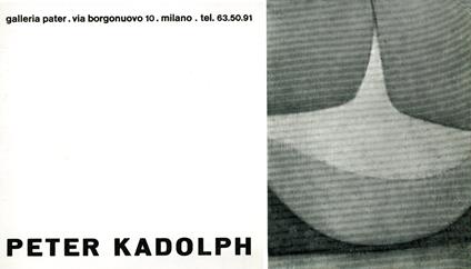 Peter Kadolph - copertina