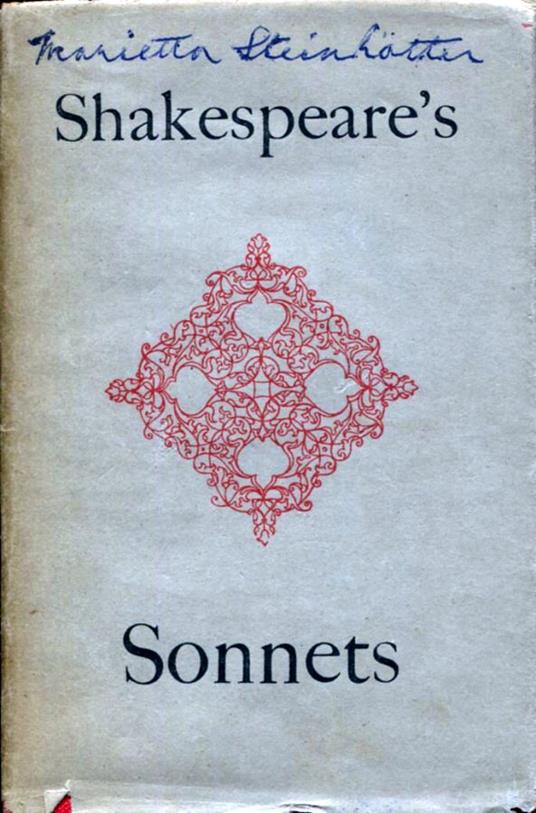 Shakespearès Sonnets - William Shakespeare - copertina