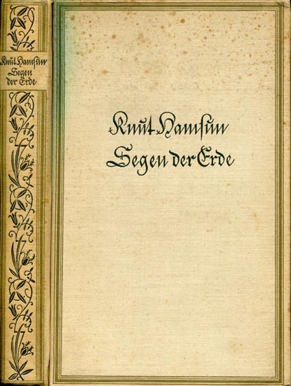 Segen der Erde - copertina