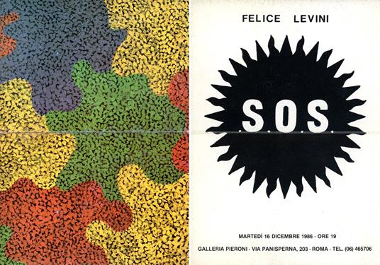 S.O.S - Felice Levini - copertina