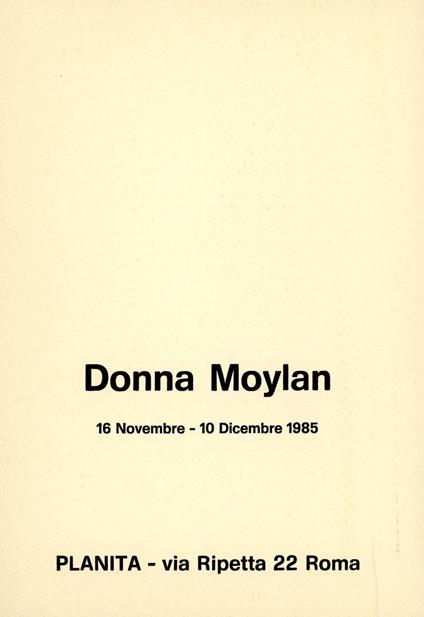 Donna Moylan - copertina