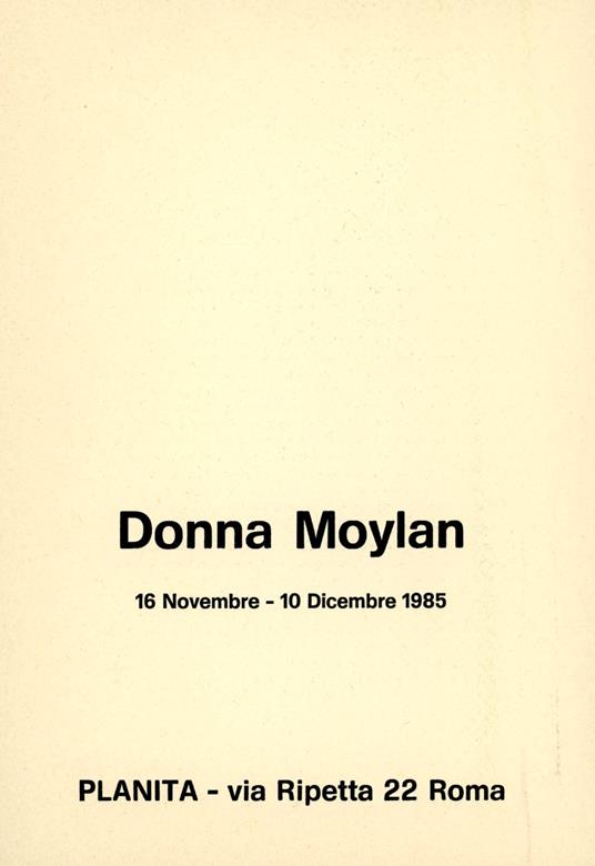 Donna Moylan - copertina