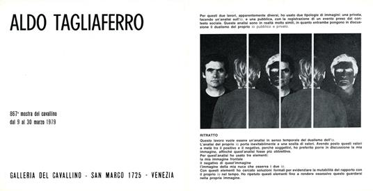 Aldo Tagliaferro - copertina