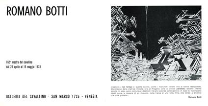 Romano Botti - copertina