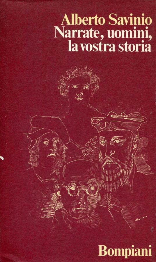 Narrate, uomini, la vostra storia - copertina