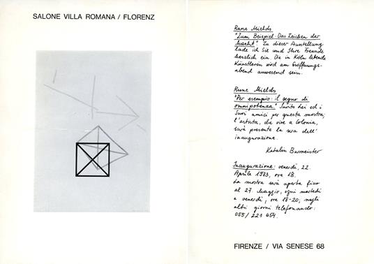 Rune Mields "Per esempio: il segno di onnopotenza" - copertina