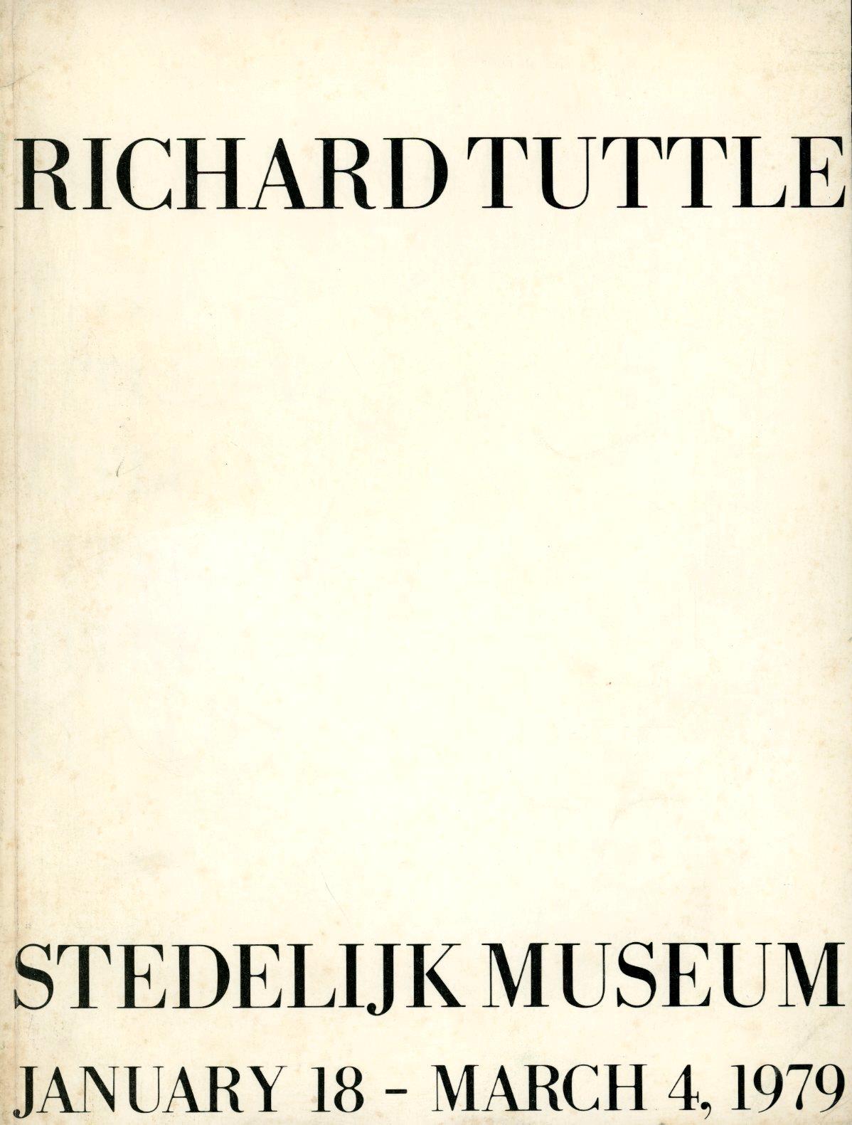 Richard Tuttle. Title 1-6 Title I-VI Title A-N Title I1-I6 Titre 1-8 Titolo 1-8