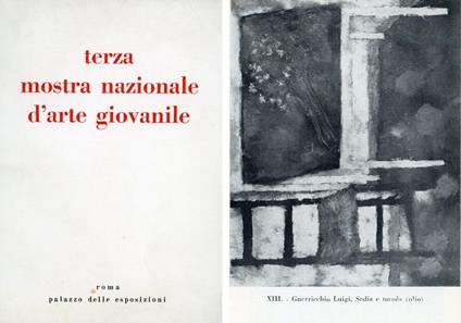 Terza mostra nazionale d'arte giovanile - copertina