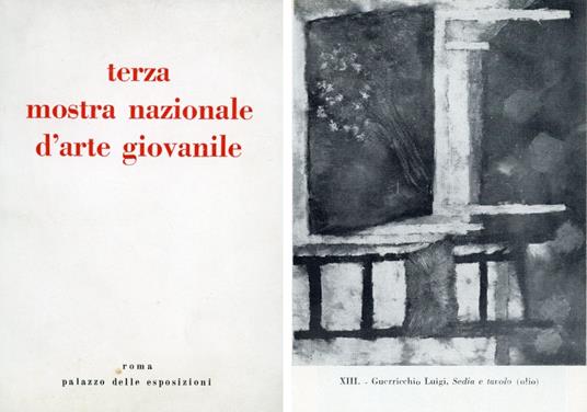 Terza mostra nazionale d'arte giovanile - copertina