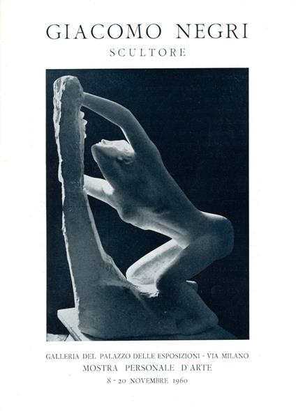 Giacomo Negri scultore - copertina