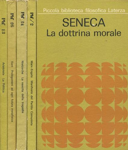 La dottrina morale - Lucio Anneo Seneca - copertina