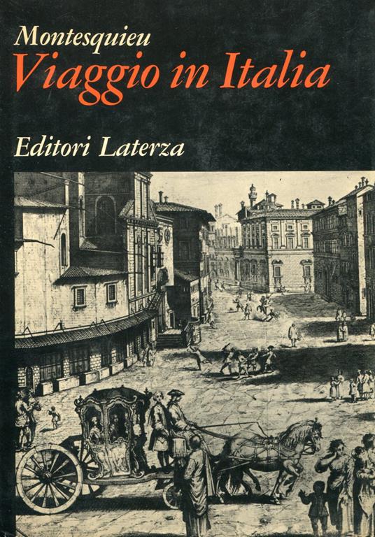 Viaggio in Italia - Charles L. de Montesquieu - copertina