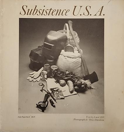 Subsistence U.S.A - Bruce Davidson - copertina