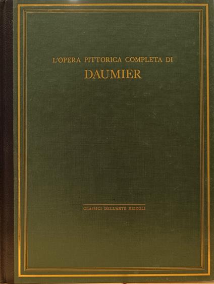 L' opera pittorica completa di Daumier - Honoré Daumier - copertina