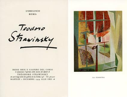 Teodoro Strawinsky - copertina