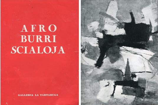Opere recenti di Afro Burri Scialoja - copertina