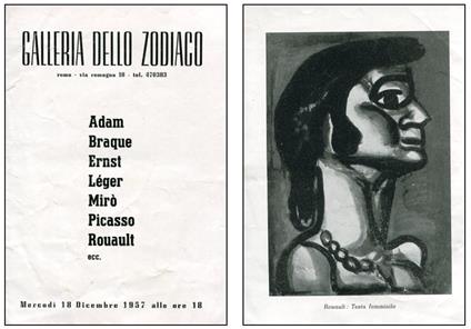 Adam Braque Ernst Leger Mirò Picasso Roualt ecc - copertina